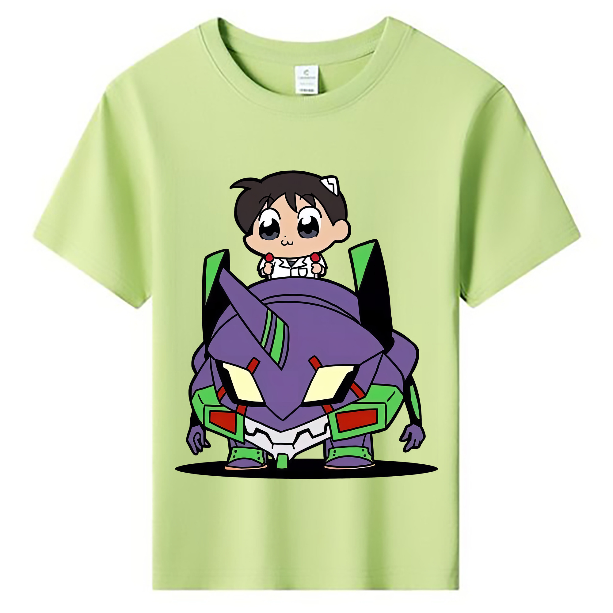 （画像用） EVA 新世紀エヴァンゲリオン 綿100％キッズTシャツ（フロントプリント）